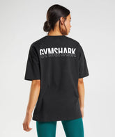 Fraction Oversized T-Shirt Gymshark | United We Sweat